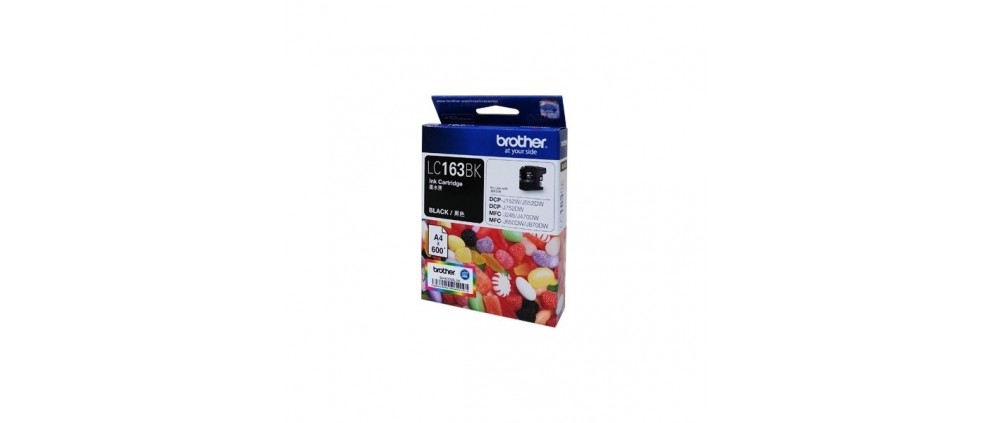 Brother LC163 BK Ink cartridge, Black 