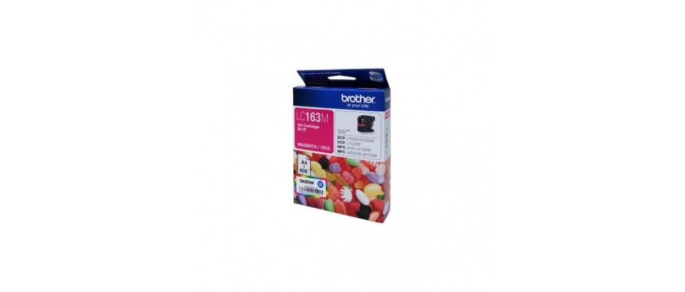 Brother LC163 M Ink cartridge, Magenta