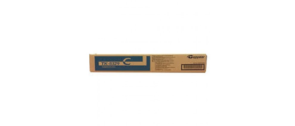 Kyocera TK-8329C Cyan Toner Cartridge (12K)